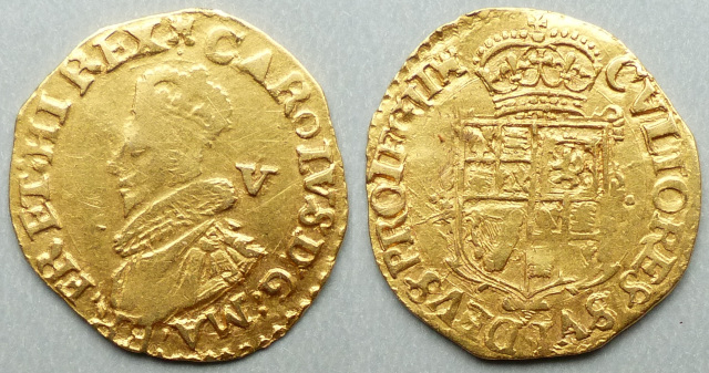 Charles I, gold crown Charles I, gold crown